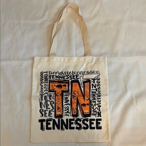 Tennessee Graphic Canvas Tote NWOT